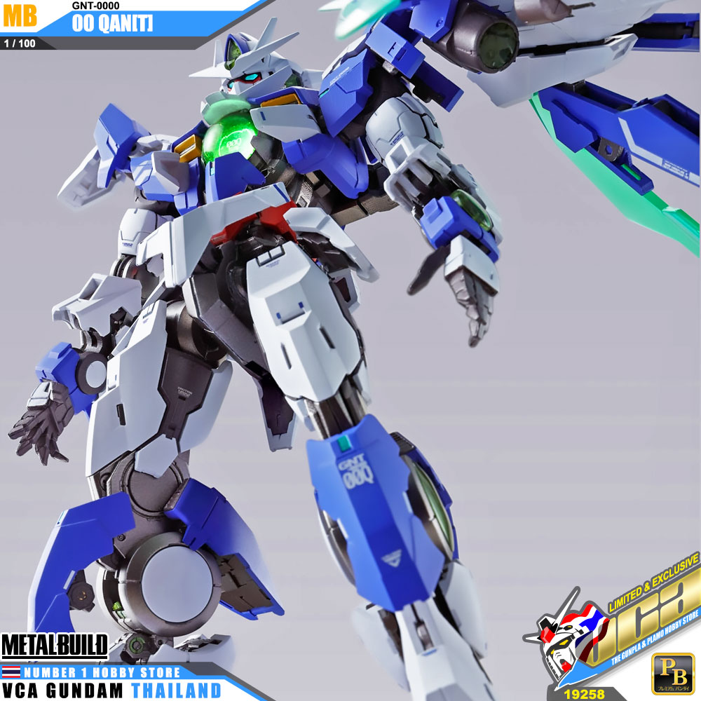 BANDAI TAMASHII NATIONS METAL BUILD GUNDAM 00 QANT กันดั้ม ฟิกเกอร์ VCA GUNDAM