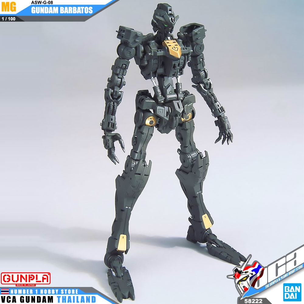 BANDAI GUNPLA MASTER GRADE MG 1/100 GUNDAM BARBATOS โมเดล กันดั้ม กันพลา VCA GUNDAM