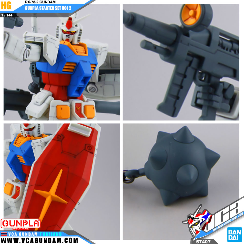HG GUNPLA กันพลา STARTER SET VOL.2