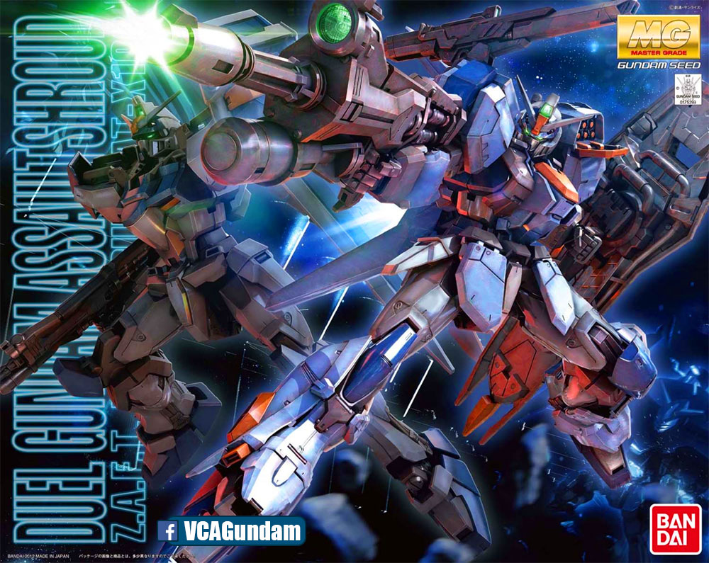 MG GAT-X102 DUEL GUNDAM ASSAULT SHROUD ดูเอล กันดั้ม แอสซอลท์ ชราวด์