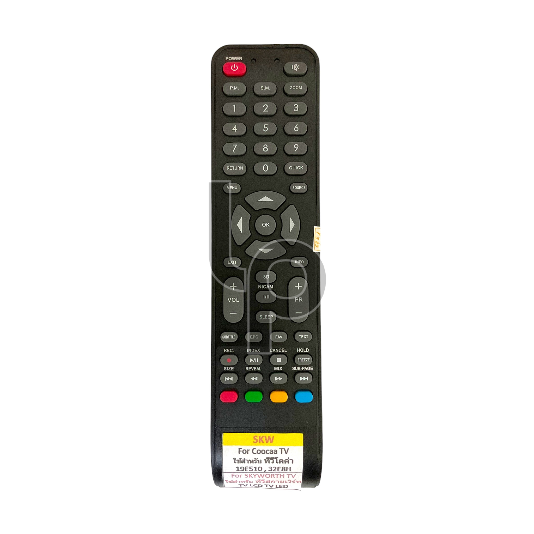 รีโมททีวี LCD/LED ยี่ห้อ COOCAA/SKYWORTH