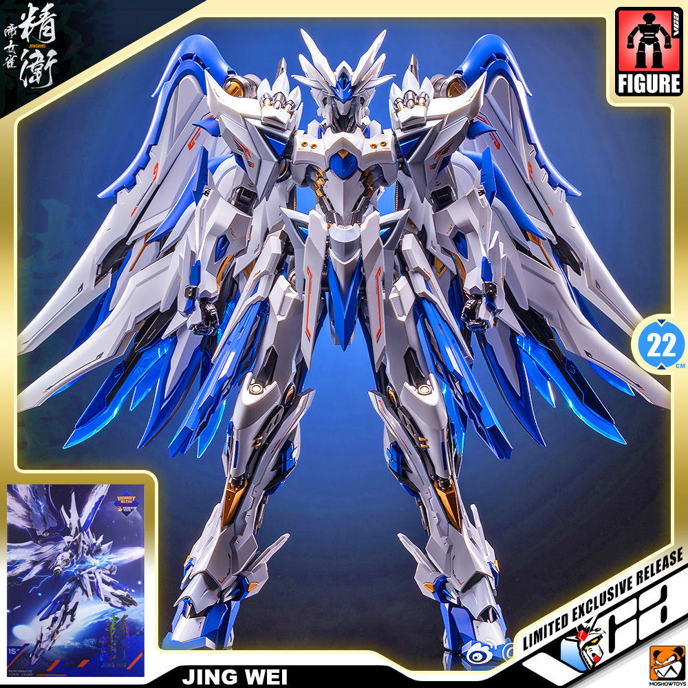 Moshow HobbyMecha Jing Wei Metal Build Structure Action Figure toy VCA Gundam Thailand