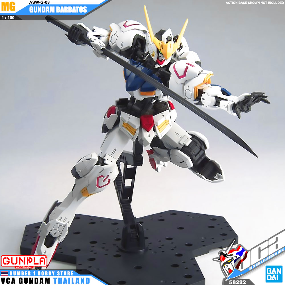 BANDAI GUNPLA MASTER GRADE MG 1/100 GUNDAM BARBATOS โมเดล กันดั้ม กันพลา VCA GUNDAM