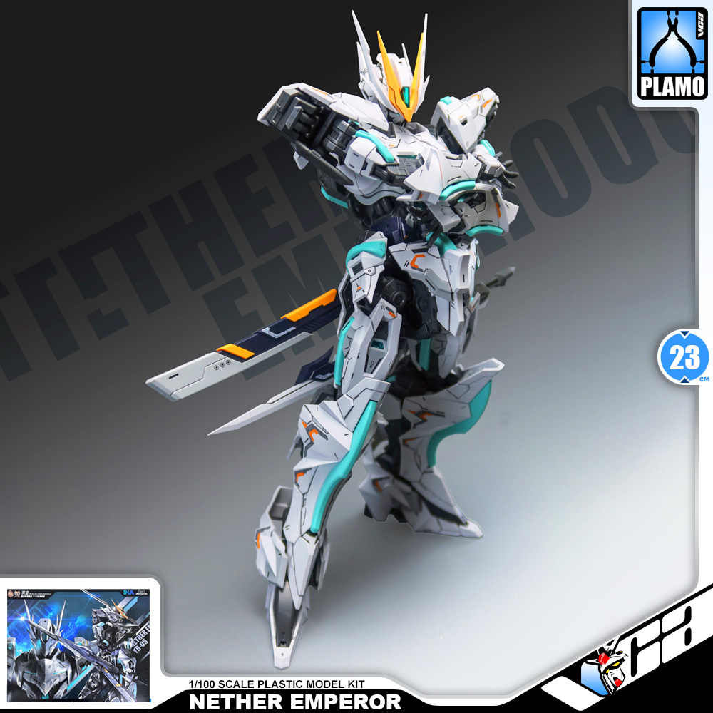 SNAA 1/100 Nether Emperor 冥皇 Master Grade MG Action Figure Mecha Plamo Kit VCA Gundam Thailand