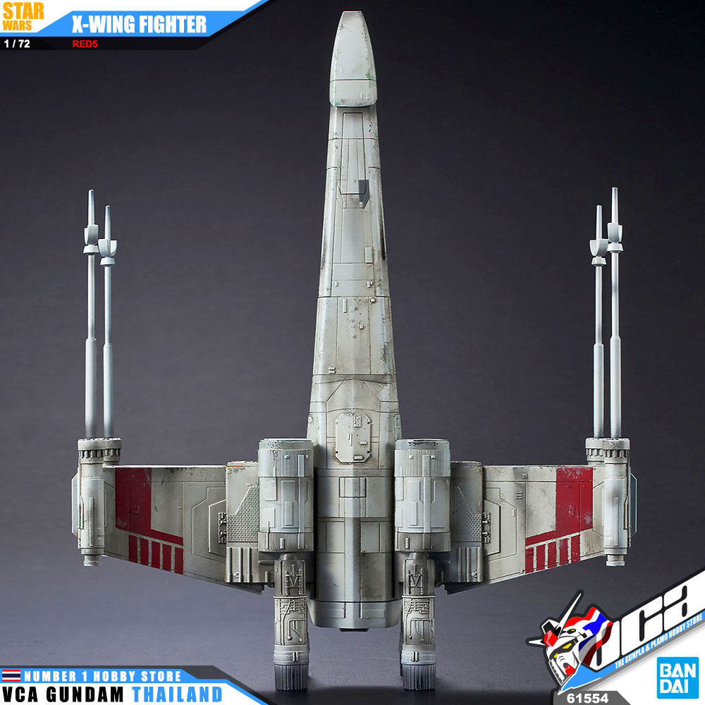 BANDAI STAR WARS 1/72 X-WING XWING STARFIGHTER RED5 สตาร์ วอร์ พลาสติก โมเดล VCA GUNDAM