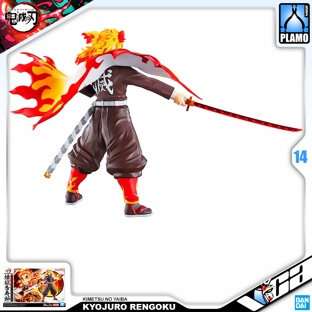 ⭐️ BANDAI KIMENTSU NO YAIBA KYOJURO RENGOKU ดาบพิฆาตอสูร ประกอบ โมเดล ของเล่น VCA GUNDAM