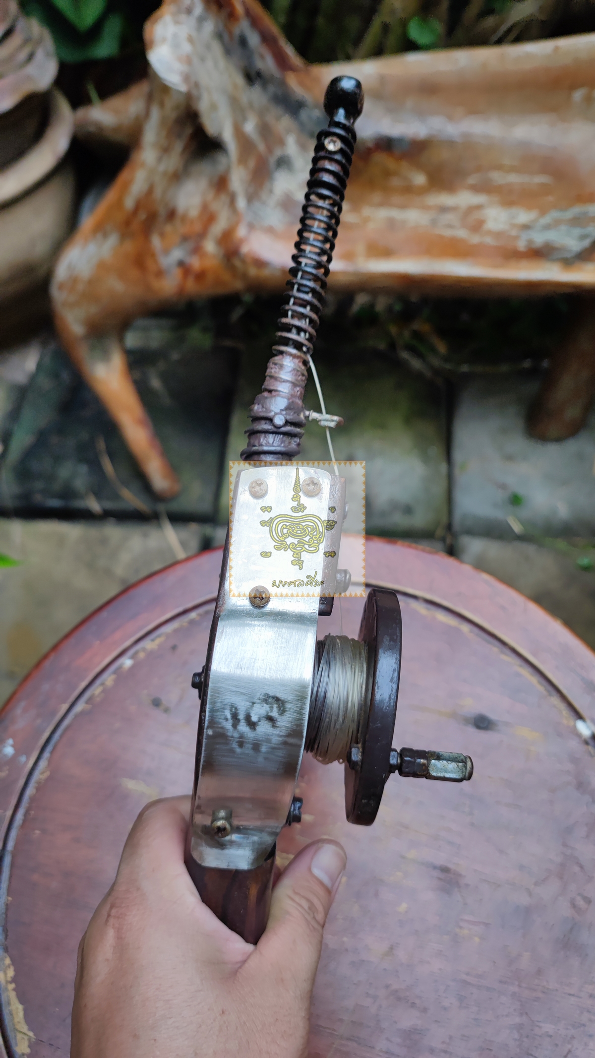 เบ็ด งานไม้ทำมือ