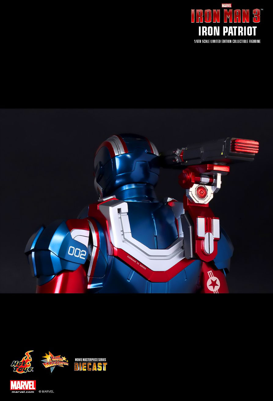HOT TOYS 1/6 IRON PATRIOT (DIECAST) ไอรอน แพทริออท
