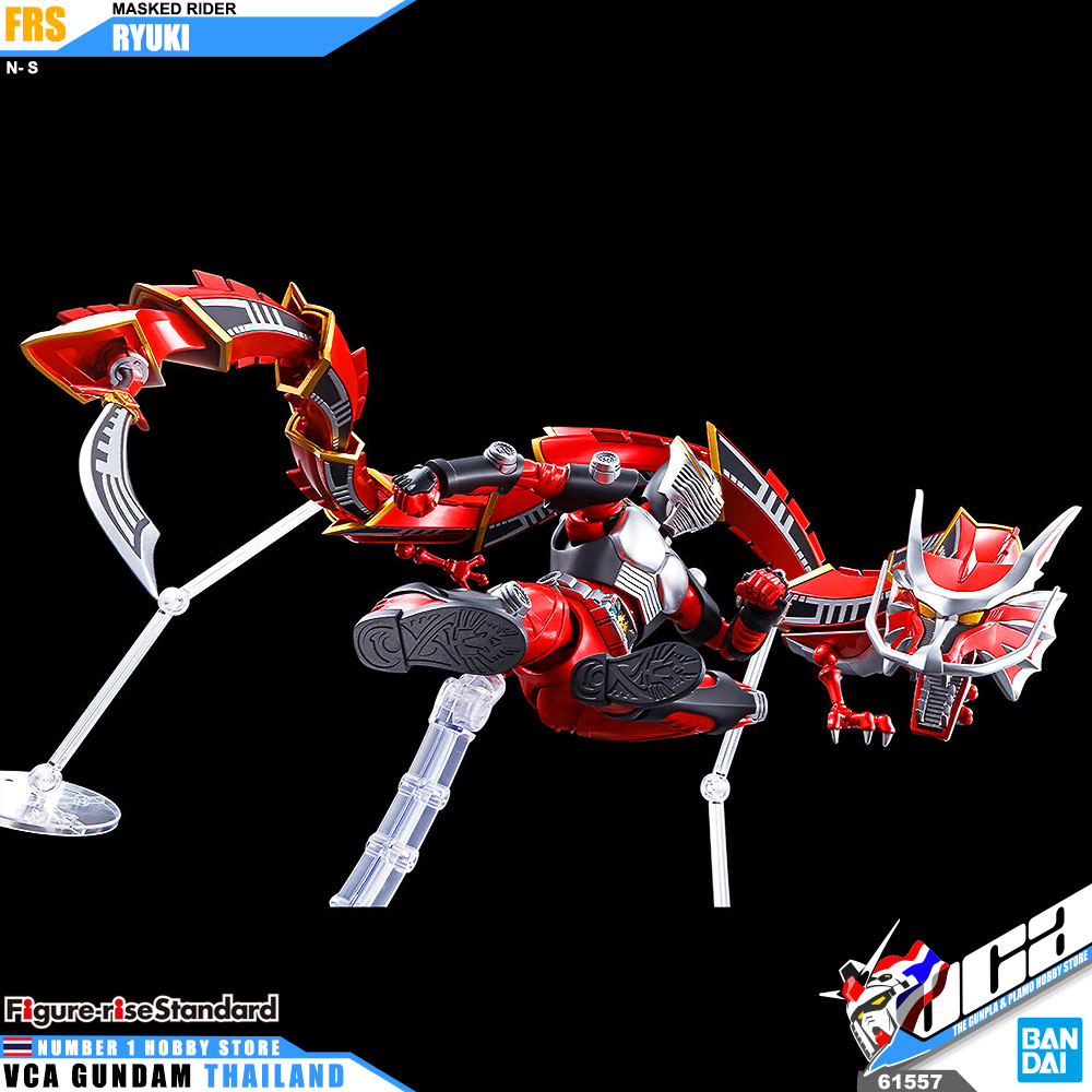 BANDAI FIGURE-RISE STANDARD MASKED RIDER RYUKI FIGURE RISE มาสค์ไรเดอร์บิลด์ พลาสติก โมเดล VCA GUNDAM