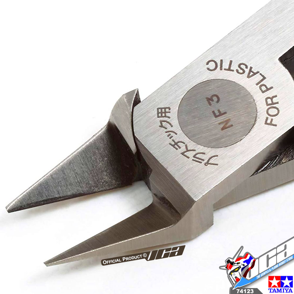 TAMIYA 74123 SHARP POINTED SIDE CUTTER SLIM JAW NIPPER คีมตัด สำหรับตัดโมเดล กันดั้ม กันพลา VCA GUNDAM