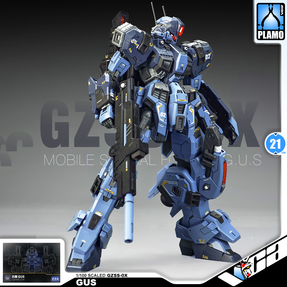 ZZA Studio GZSS-0X Gus 古斯 1/100 Master Grade MG GM Action Figure Toy Kit VCA Gundam Thailand