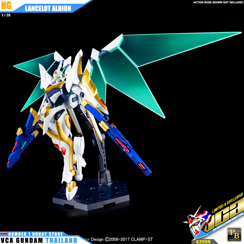 PREMIUM BANDAI PB CODE GEASS HIGH GRADE HG 1/35 LANCELOT ALBION โมเดล นักสู้เขตแดน VCA GUNDAM