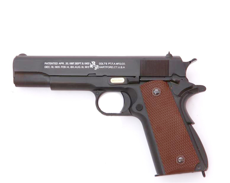 ปืนอัดแก๊ส WE รุ่น M1911A1 สีดำ (GAS System)