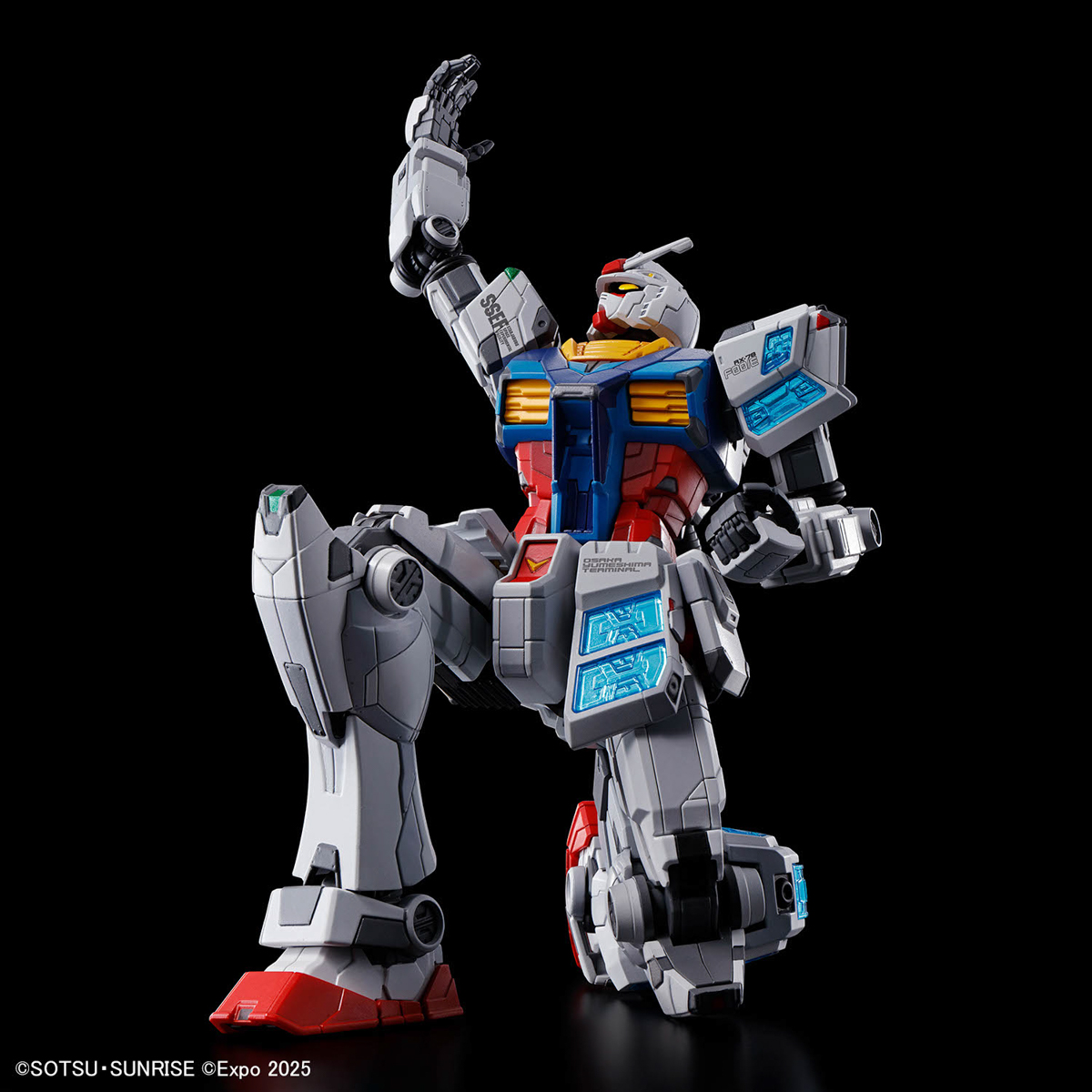 1/144 RX-78F00/E GUNDAM (EX-001 G.L.R.S.S. FEATHER UNIT