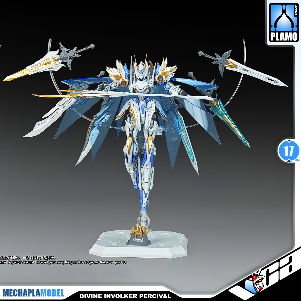 SNAA Divine Involker Percival Real Grade RG Action Figure Model Toy Kit VCA Gundam Thailand