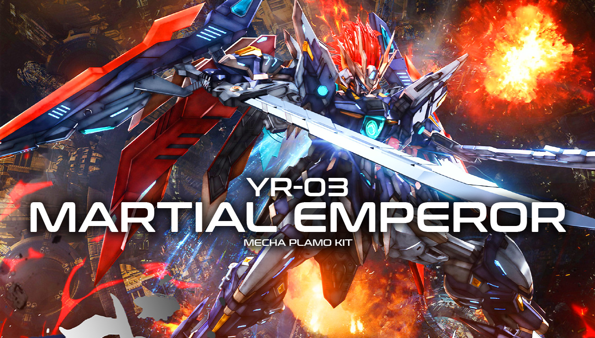 SNAA Master Grade 1/100 MG Martial Emperor ประกอบ หุ่นยนต์ โมเดล กันดั้ม กันพลา ของเล่น VCAGTH