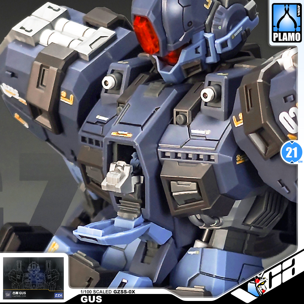 ZZA Studio GZSS-0X Gus 古斯 1/100 Master Grade MG GM Action Figure Toy Kit VCA Gundam Thailand