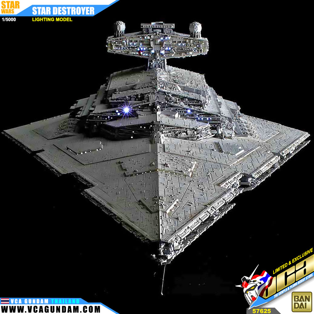 Bandai 1/5000 STAR DESTROYER LIGHTING MODEL FIRST PRODUCTION LIMITED EDITION