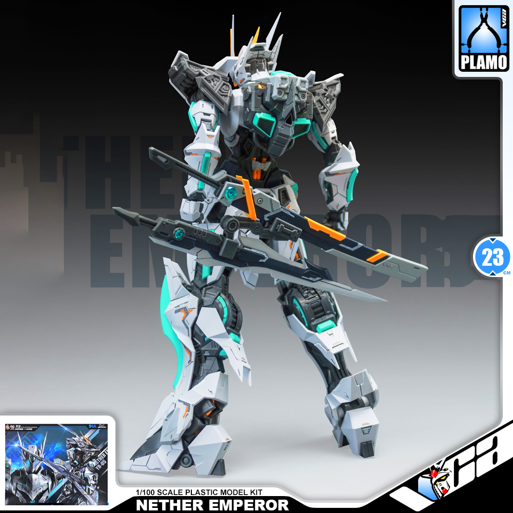 SNAA 1/100 Nether Emperor 冥皇 Master Grade MG Action Figure Mecha Plamo Kit VCA Gundam Thailand