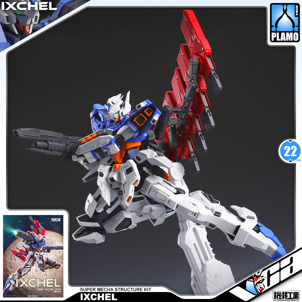 Mecha Core Industry 机核工业 Ixchel 希切尔 Master Grade MG Exia Moon Plastic Model Action Figure Toy Kit VCA Gundam Bangkok Thailand