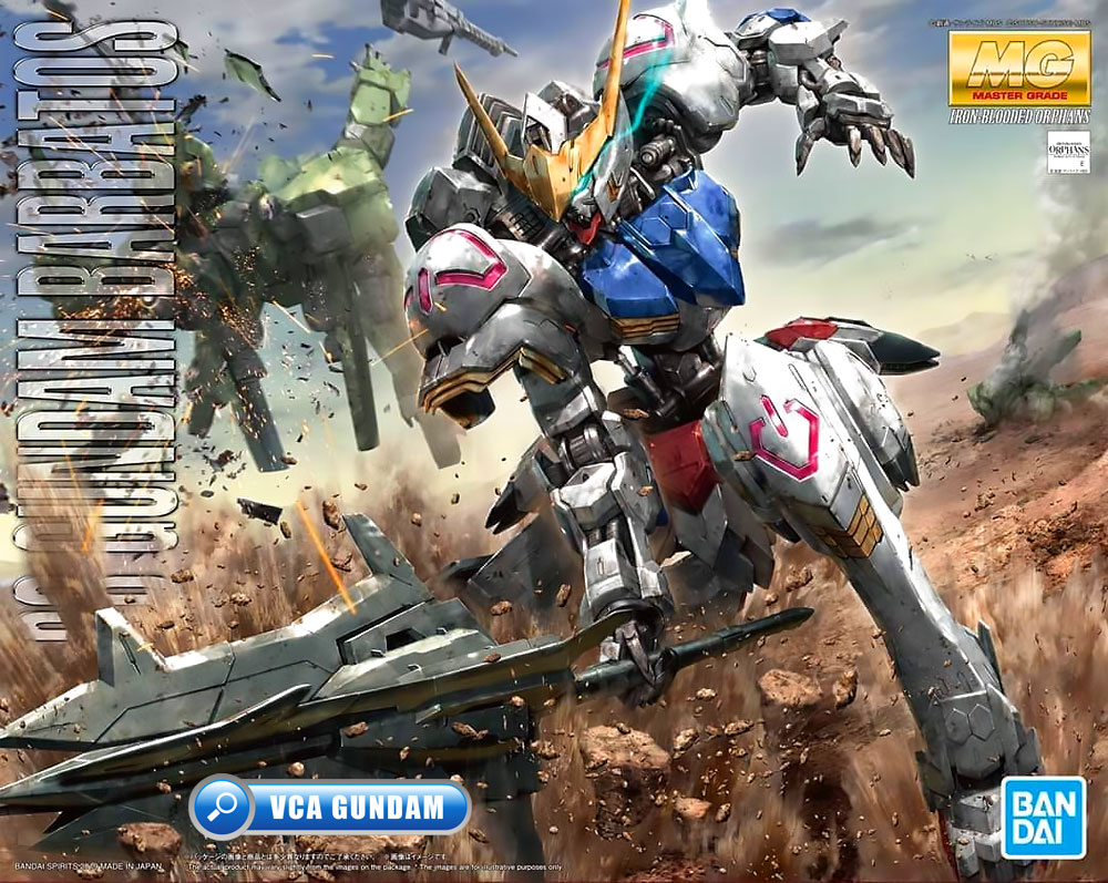 BANDAI GUNPLA MASTER GRADE MG 1/100 GUNDAM BARBATOS โมเดล กันดั้ม กันพลา VCA GUNDAM