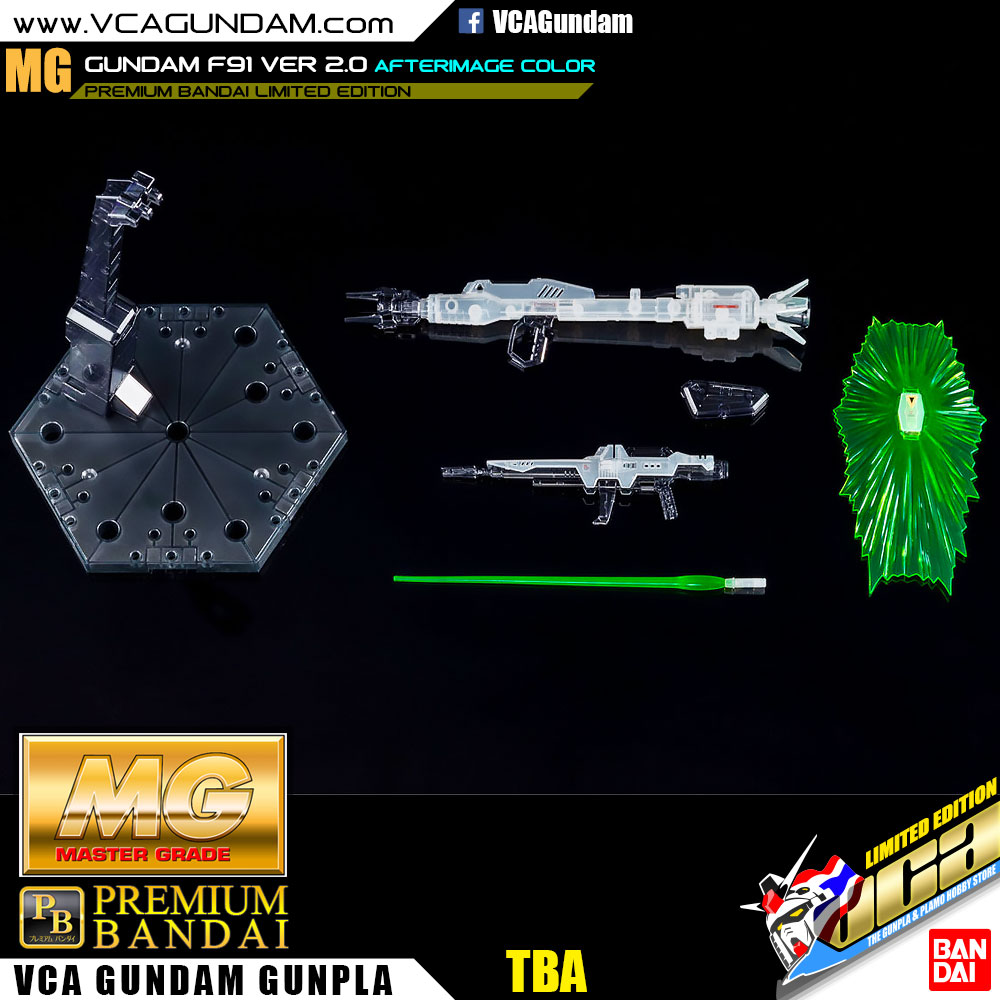 MG GUNDAM F91 VER 2.0 (AFTERIMAGE COLOR) กันดั้ม F91