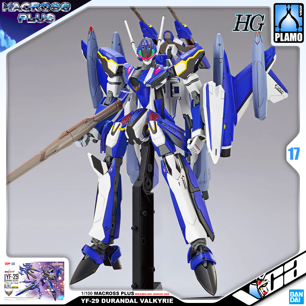 HG YF-29 DURANDAL VALKYRIE (MAXIMILIAN JENIUS USE) FULL SET PACK