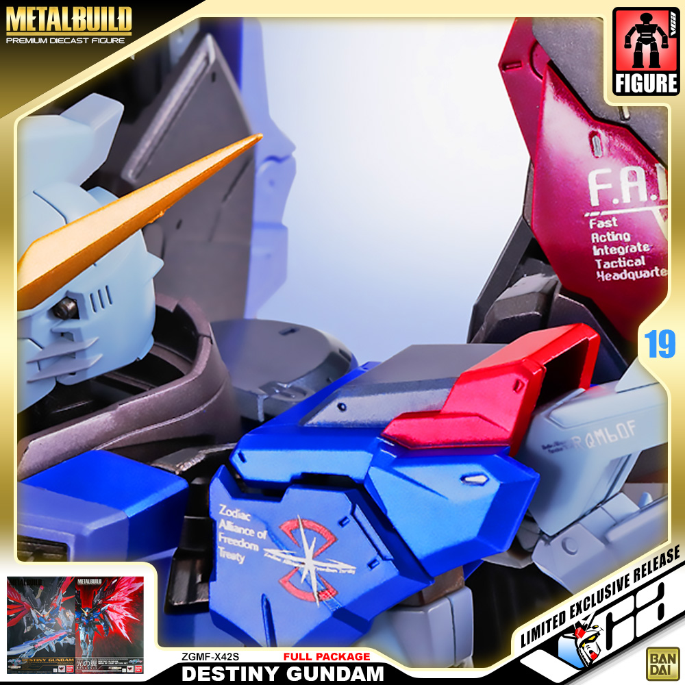 ⭐️ PREMIUM BANDAI PB TAMASHII NATIONS METAL BUILD DESTINY GUNDAM FULL PACKAGE กันดั้ม ฟิกเกอร์ ของเล่น VCA GUNDAM