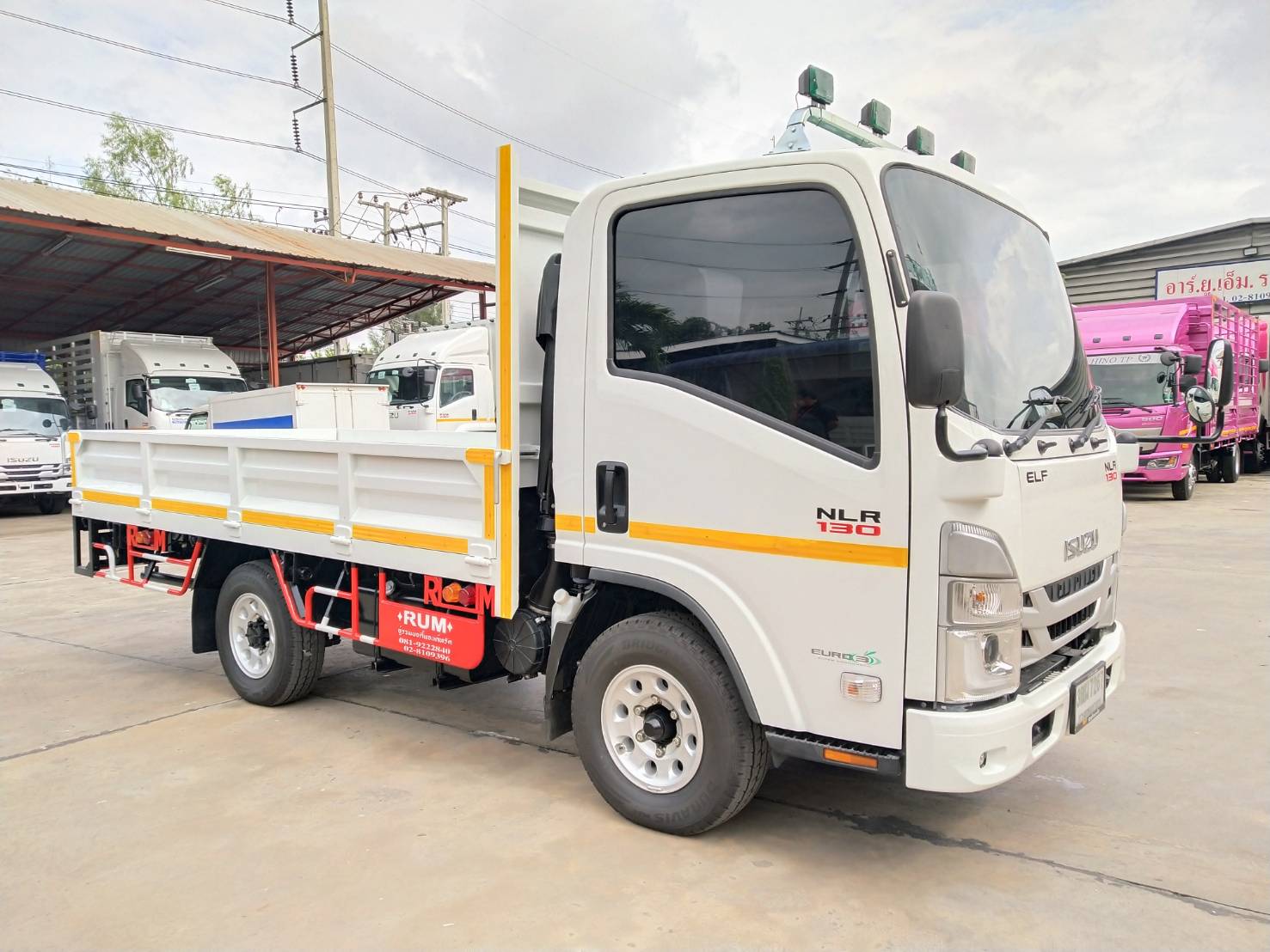 ISUZU NLR Euro 5 Max (ช่วงยาว 3 เมตร) หัวแชสซี (Chassis)