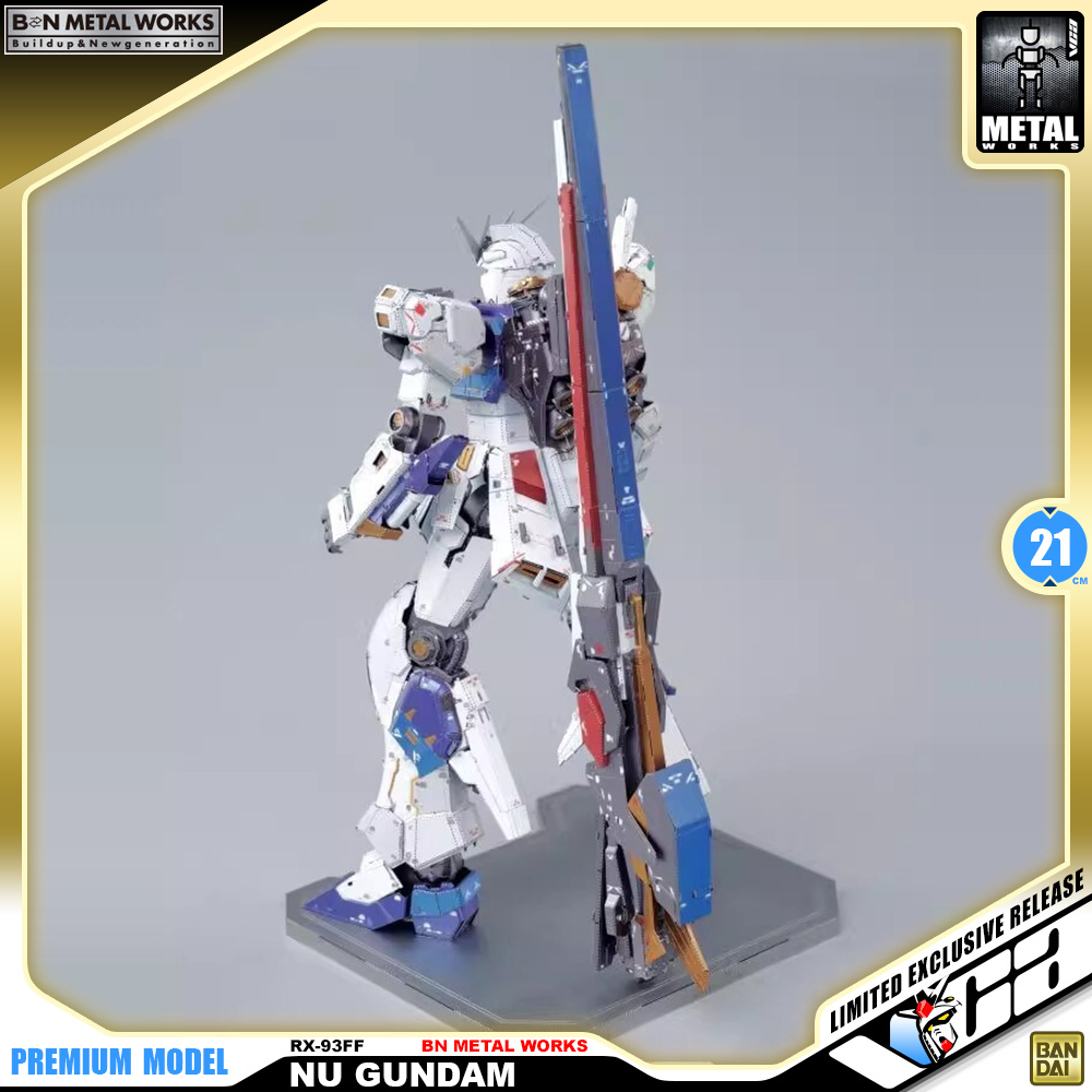 Bandai Namco BN Metal Works RX-93FF Nu Gundam (Fukuoka) Model Toy Kit VCA Thailand