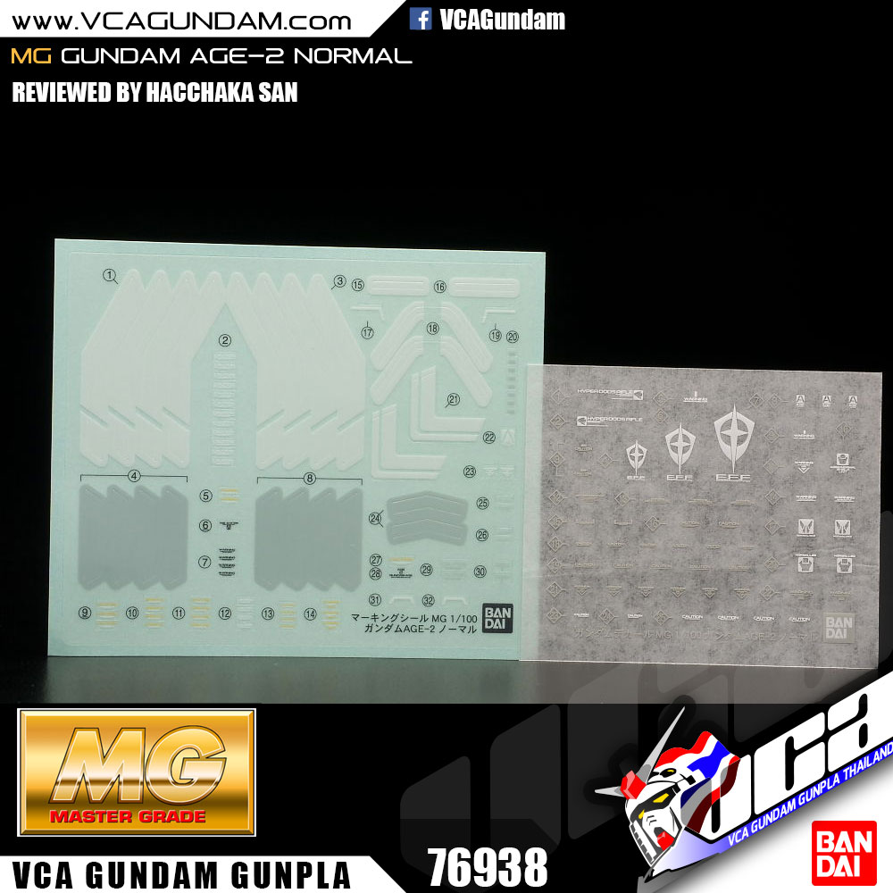 MG GUNDAM AGE-2 NORMAL กันดั้ม เอจ 2 นอร์มอล