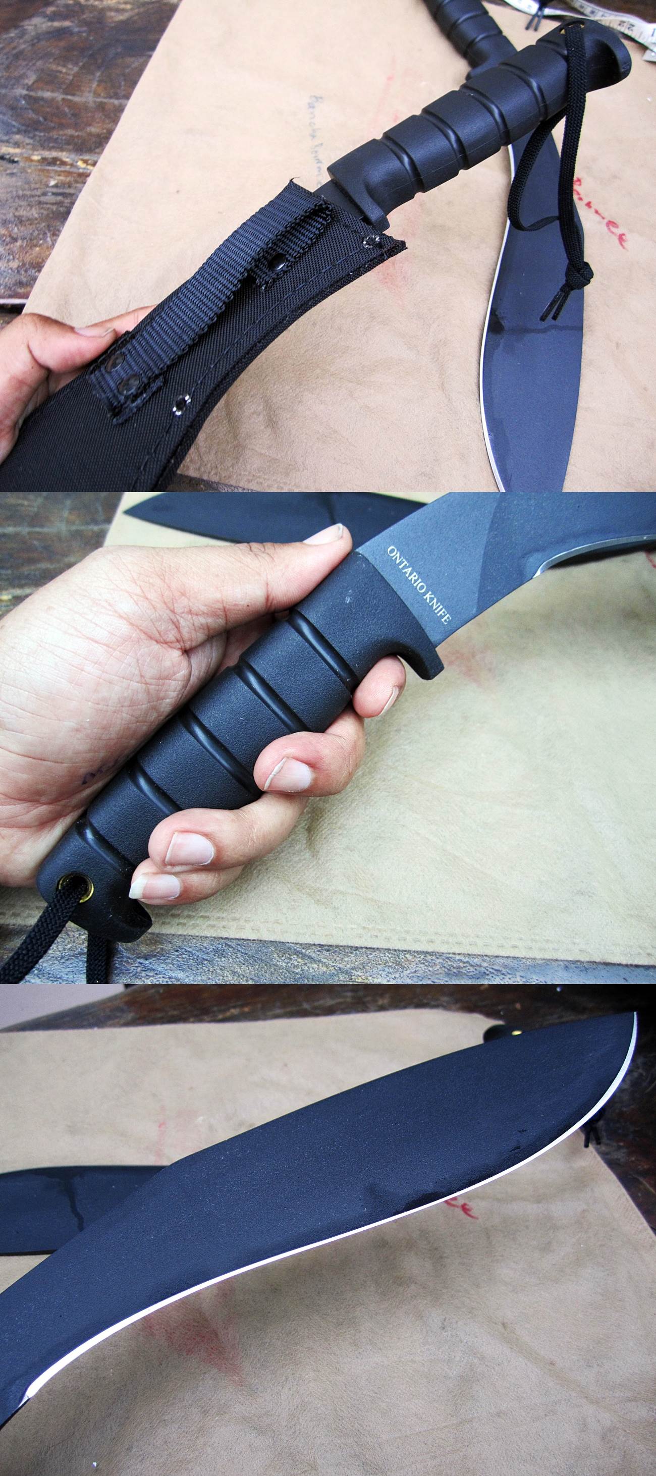 มีดเดินป่าOntario Knife Co Kukri Knife 6420