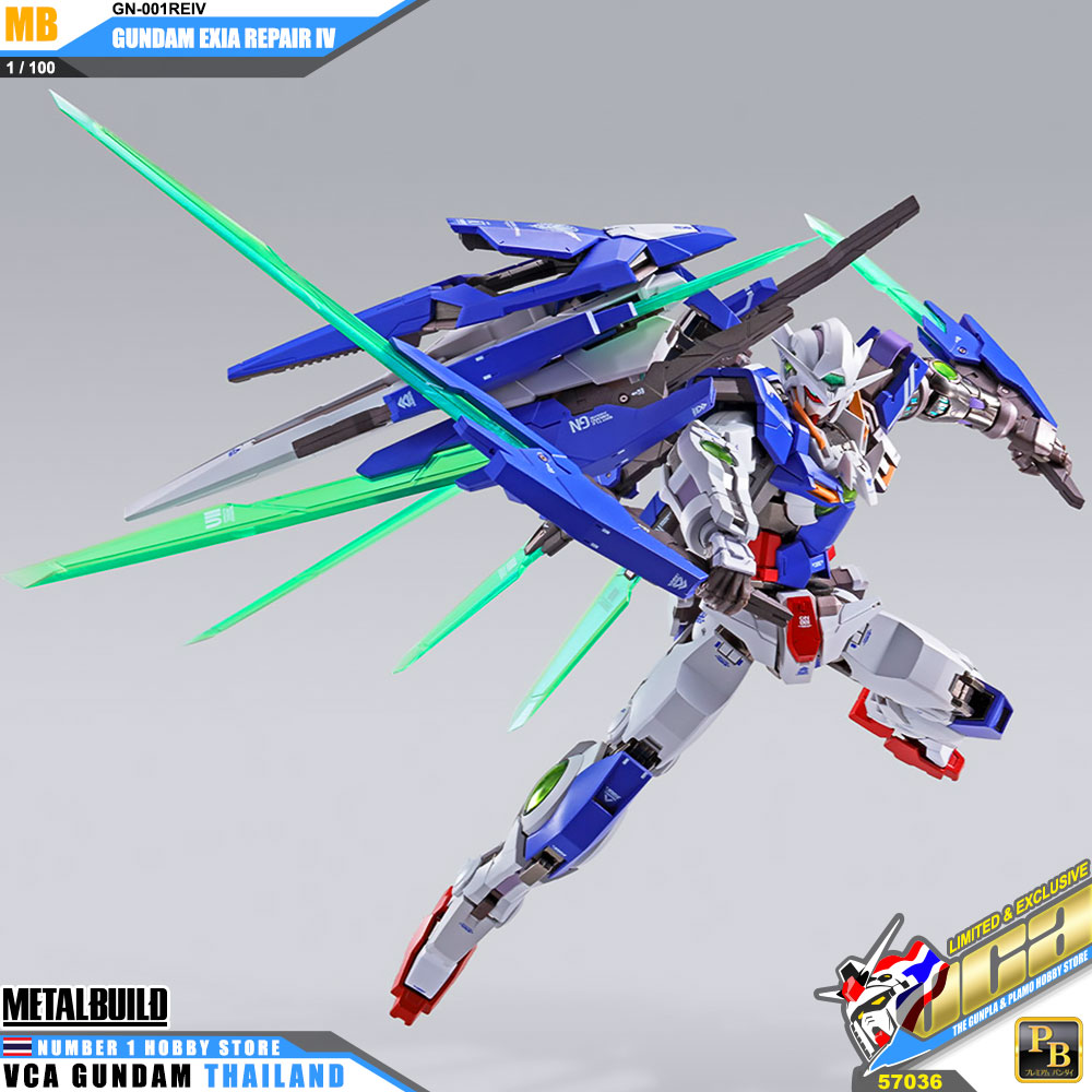 Bandai Metal Build MB GN-001REIV GUNDAM EXIA REPAIR IV กันดั้ม เอ็กเซีย รีแพร์ 4