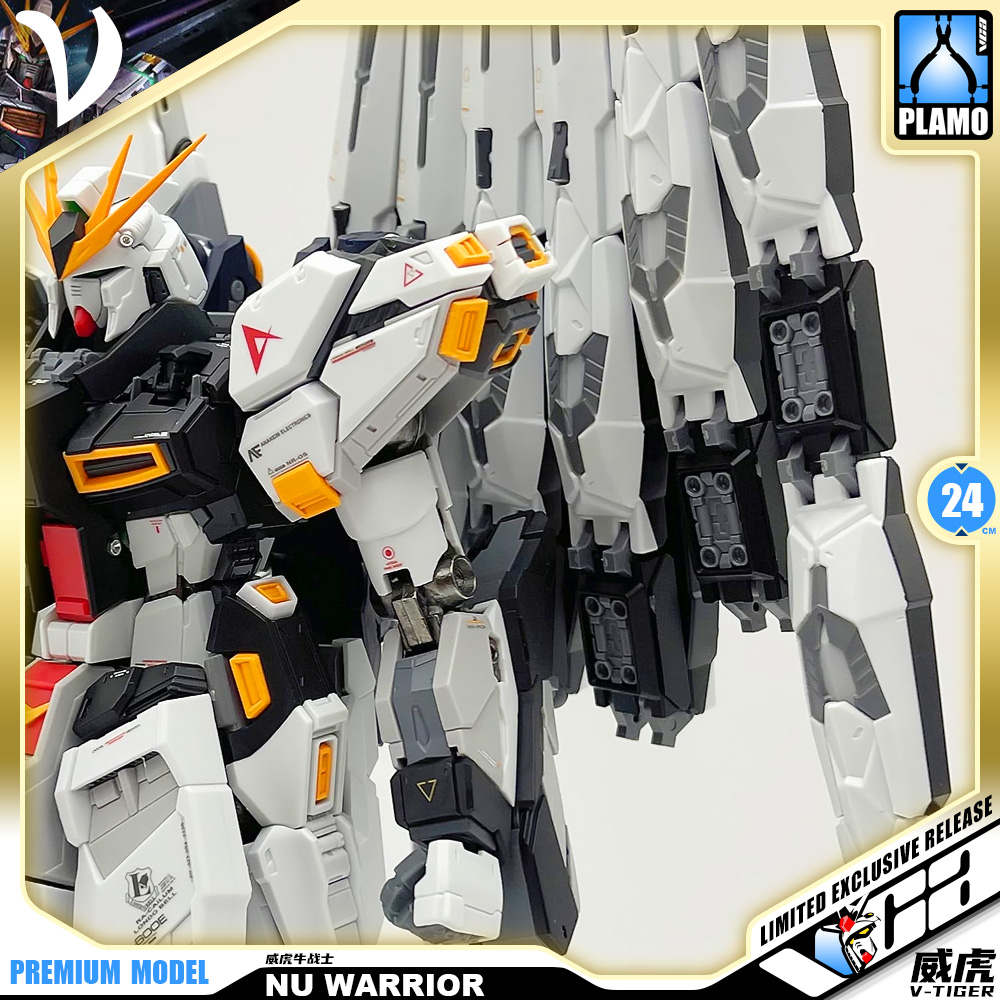 V-Tiger 威虎牛战士 RX-93 Nu Gundam Master Grade MG Metal Build Structure Model Action Figure Kit VCA Bangkok Thailand