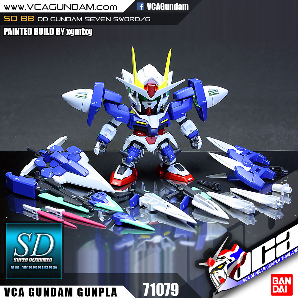 SD BB368 00 GUNDAM SEVEN SWORD/G ดับเบิ้ลโอ กันดั้ม เซเว่น สว๊อด
