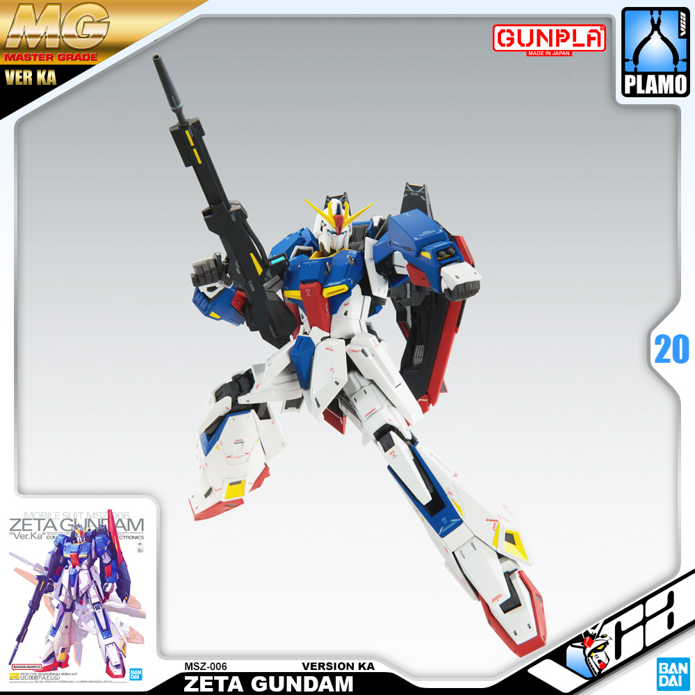 Bandai Gunpla Master Grade MG ZETA GUNDAM VER KA