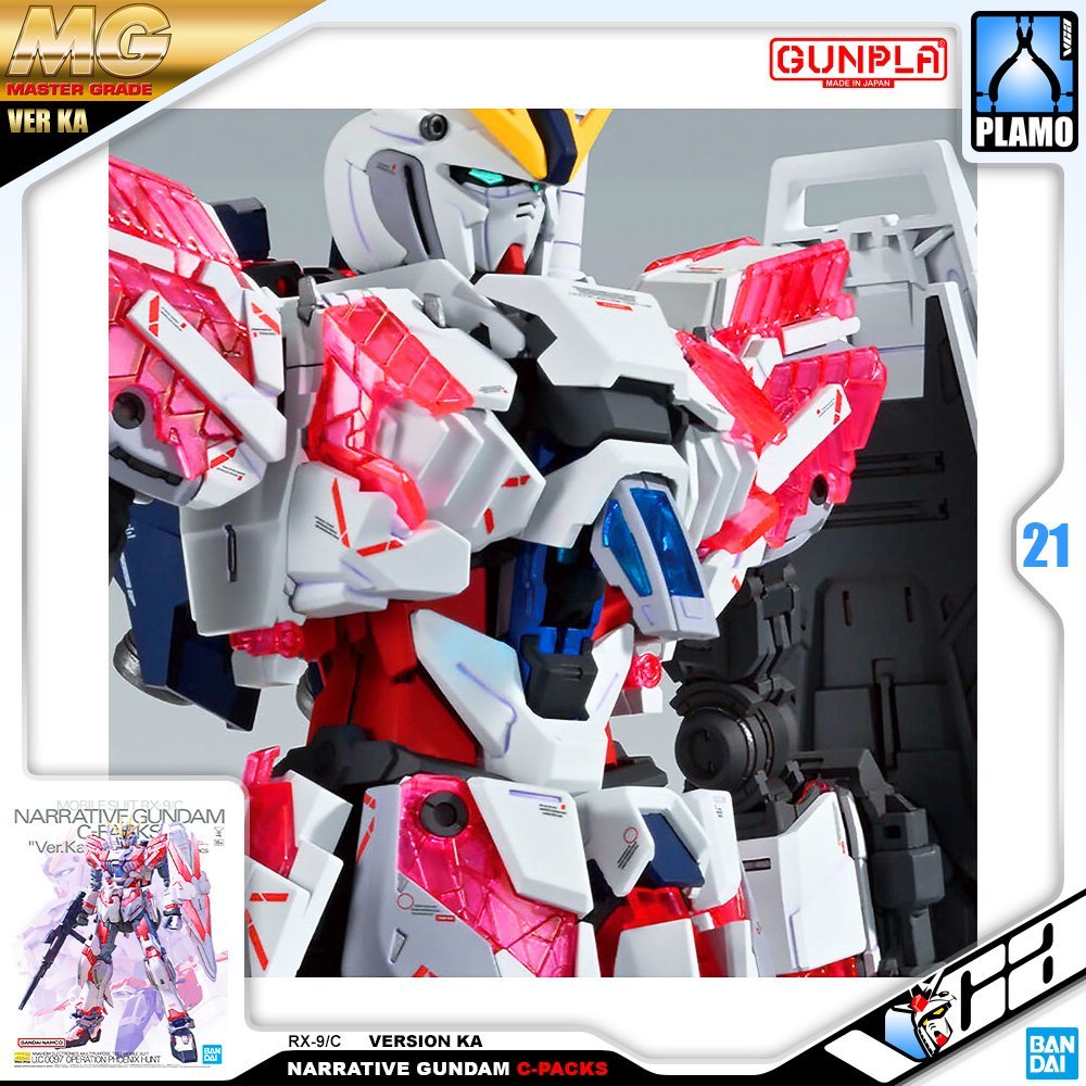 Bandai Gunpla Narrative Gundam Ver Ka Model Action Figure Toy VCA Gundam Thailand