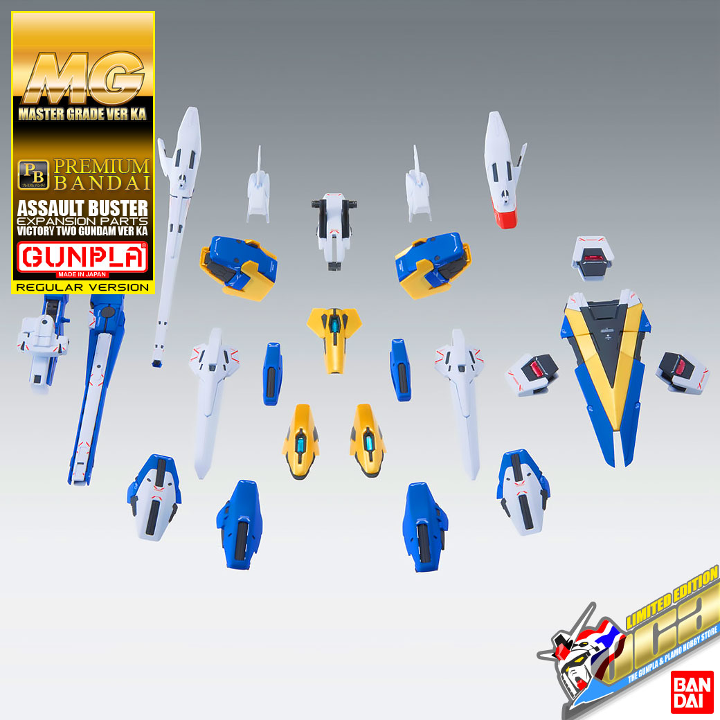 MG ASSAULT BUSTER EXPANSION PARTS FOR VICTORY TWO GUNDAM VER KA