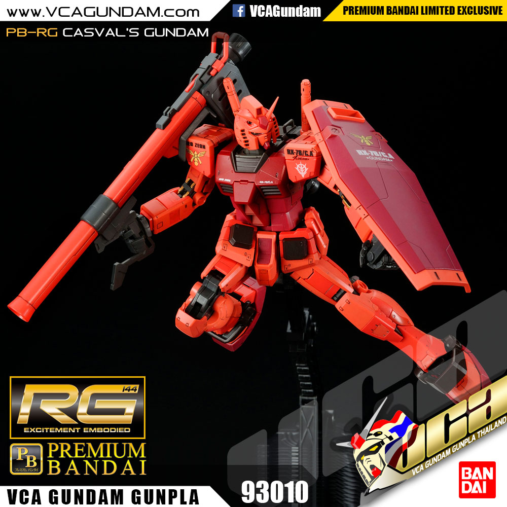 RG RX-78/C.A CASVAL'S GUNDAM คาสวาล กันดั้ม
