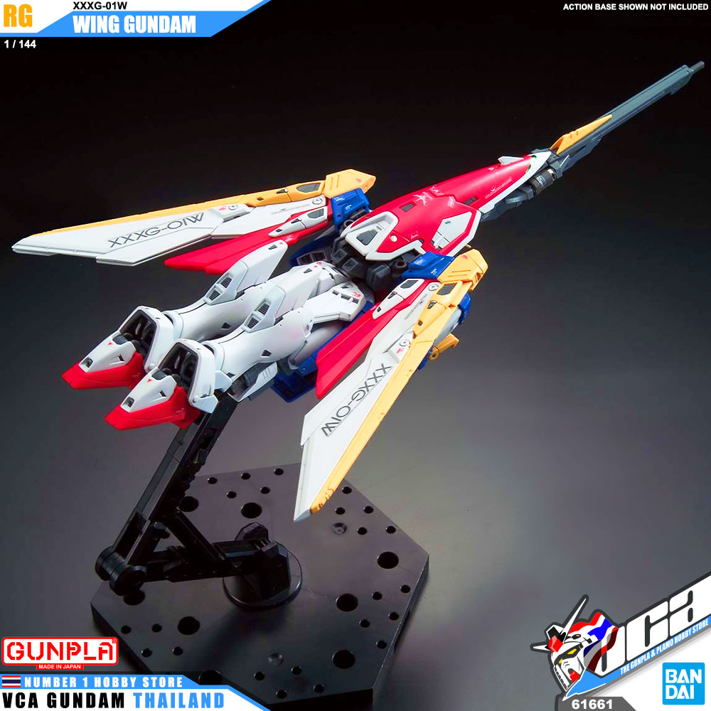 BANDAI GUNPLA REAL GRADE RG 1/144 XXXG-01W WING GUNDAM โมเดล กันดั้ม กันพลา VCA GUNDAM