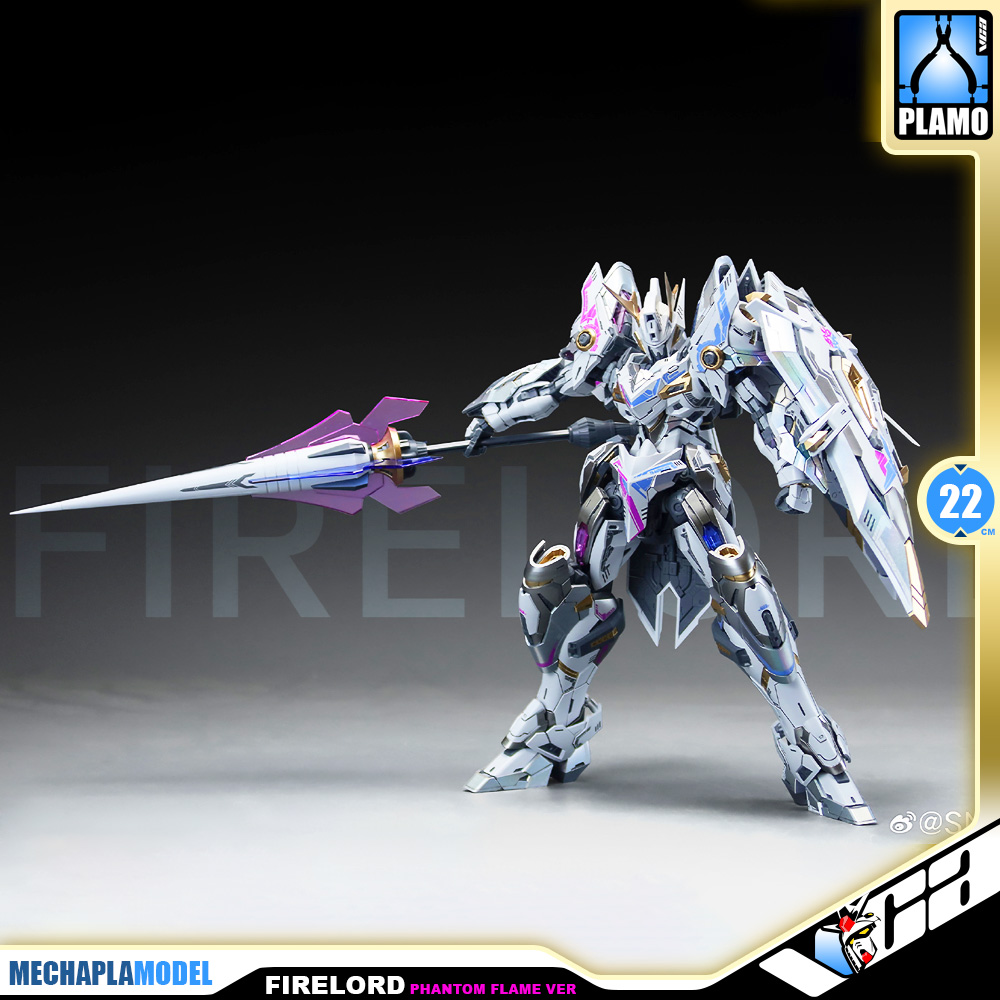 SNAA YR-04 Firelord Ver. Phantom Flame 焱皇 Ver.幻炎之魂 Master Grade MG 1/100 Plastic Model Action Figure Toy Master Grade MG Kit VCA Gundam Mecha Thailand