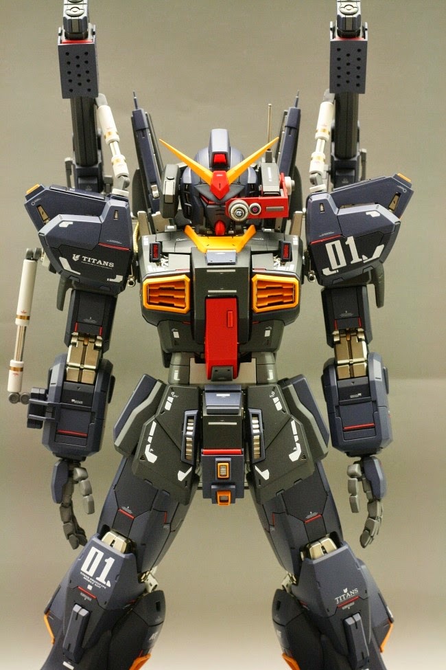 Painted Build : PG GUNDAM MK-II TITANS by Minamp123