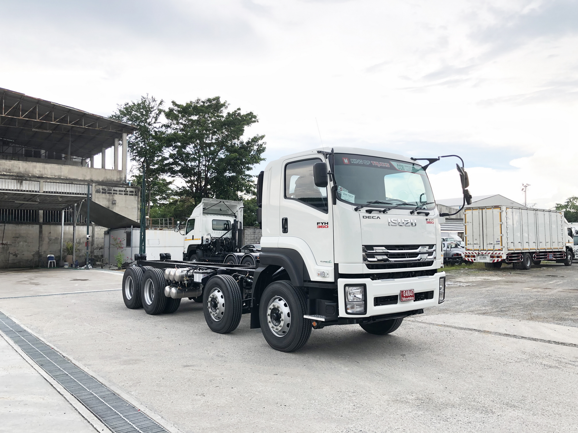 ISUZU FYH Euro 5 Max (ช่วงยาว 7.1 เมตร) หัวแชสซี (Chassis)
