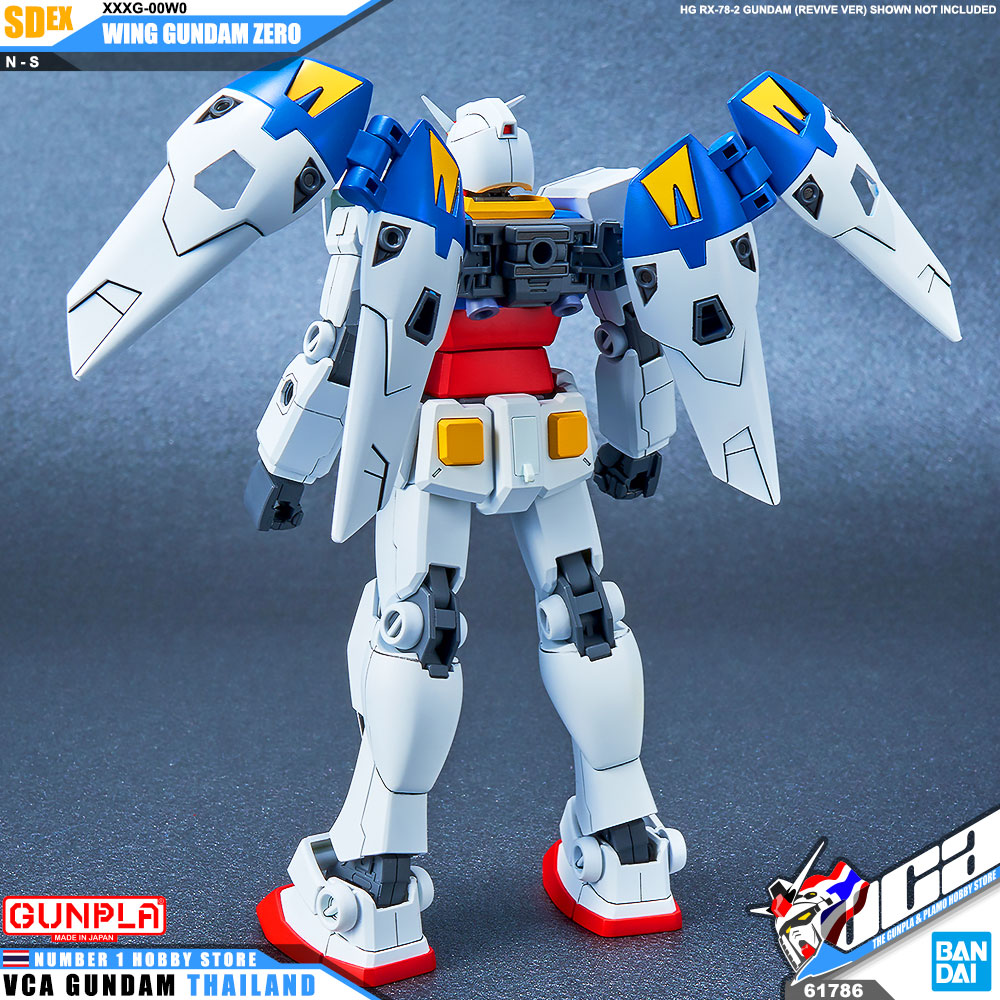 BANDAI GUNPLA SD EX-STANDARD SDEX WING GUNDAM ZERO โมเดล กันดั้ม กันพลา VCA GUNDAM