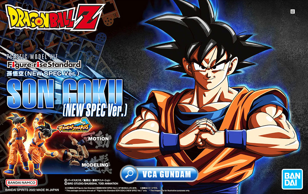 ⭐️ BANDAI FIGURE-RISE STANDARD FRS SON GOKU NEW SPEC VER FIGURE RISE ดราก้อนบอล ประกอบ โมเดล ของเล่น VCA GUNDAM