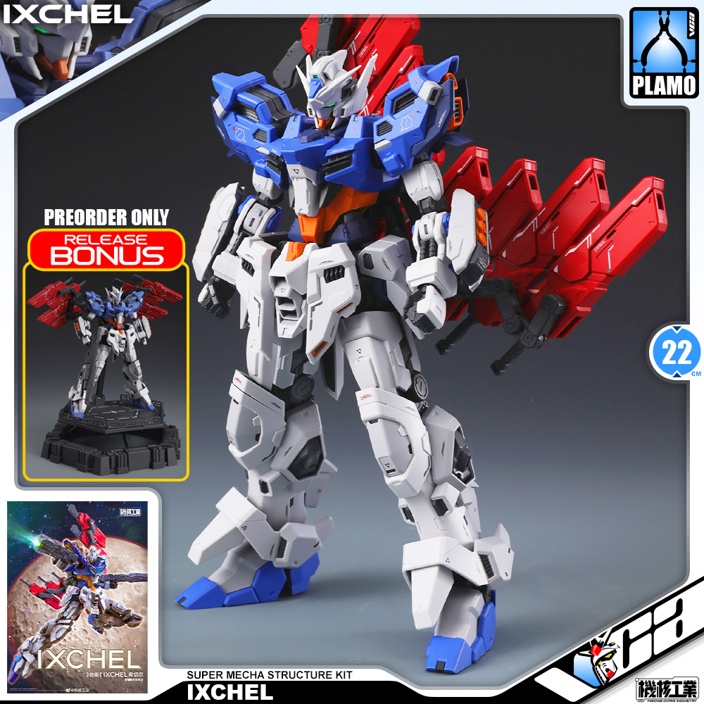 Mecha Core Industry 机核工业 Ixchel 希切尔 Master Grade MG Exia Moon Plastic Model Action Figure Toy Kit VCA Gundam Bangkok Thailand