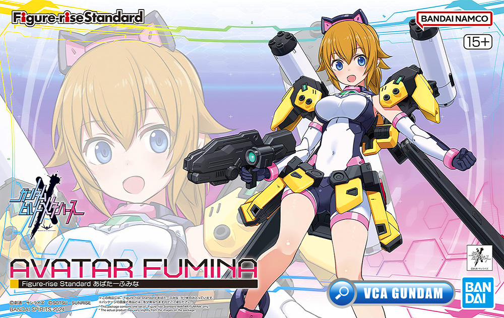 Bandai Figure Rise Standard FRS Avatar Fumina Plastic Model Action Figure Toy VCA Gundam Thailand