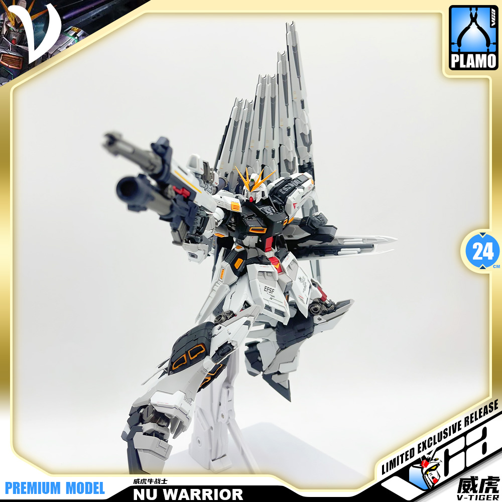 V-Tiger 威虎牛战士 RX-93 Nu Gundam Master Grade MG Metal Build Structure Model Action Figure Kit VCA Bangkok Thailand