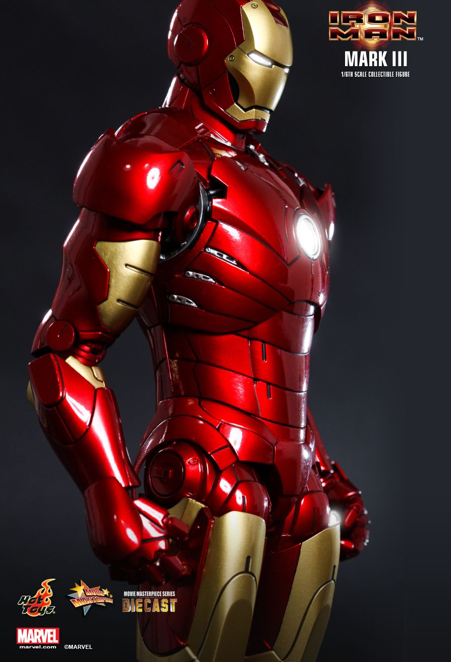 HOT TOYS 1/6 IRON MAN MARK III (DIECAST) ไอรอนแมน Mark 3