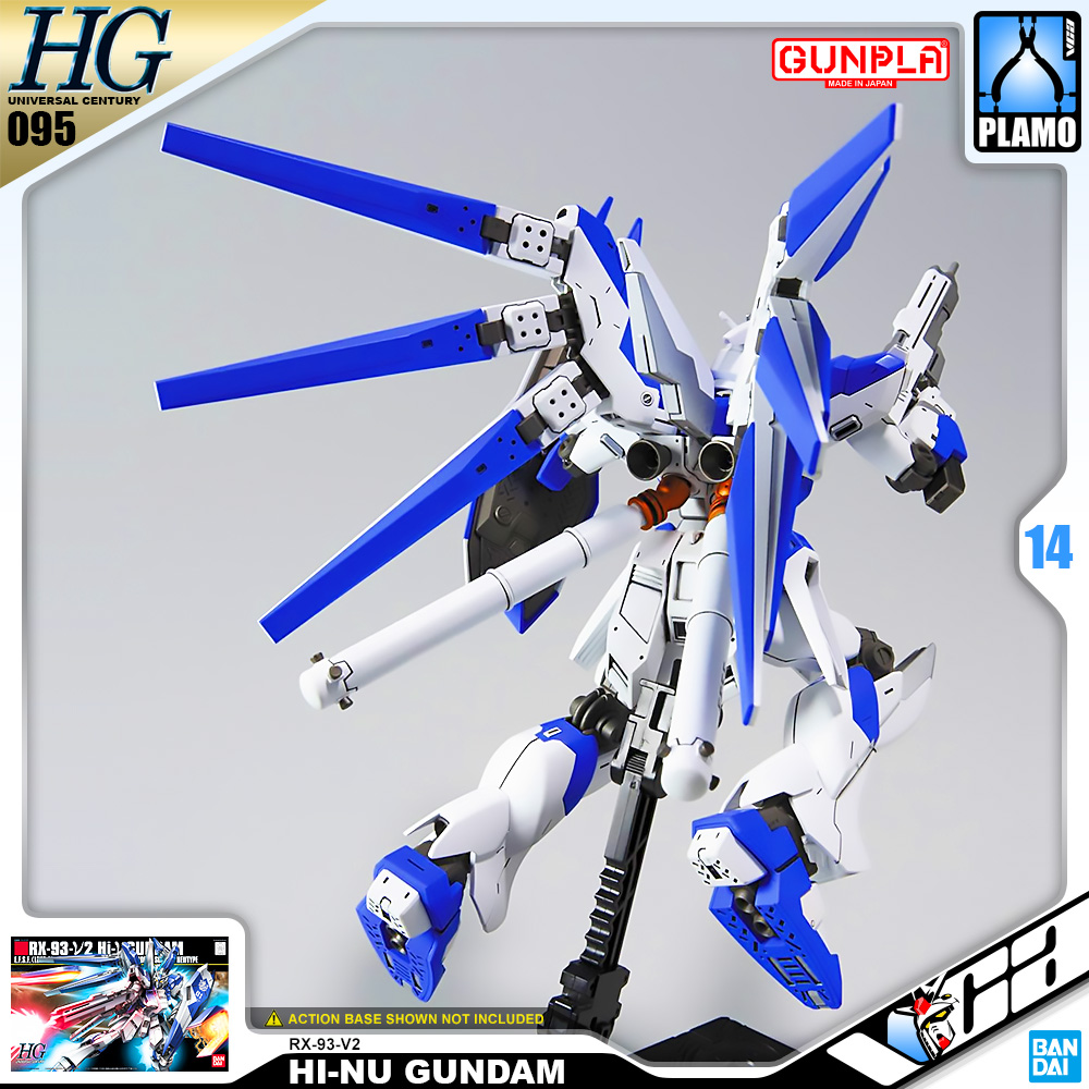 ⭐️ BANDAI GUNPLA HIGH GRADE UNIVERSAL CENTURY HGUC HG 1/144 HI-V HI NU V HI-NU GUNDAM ประกอบ หุ่นยนต์ โมเดล กันดั้ม กันพลา ของเล่น VCA GUNDAM